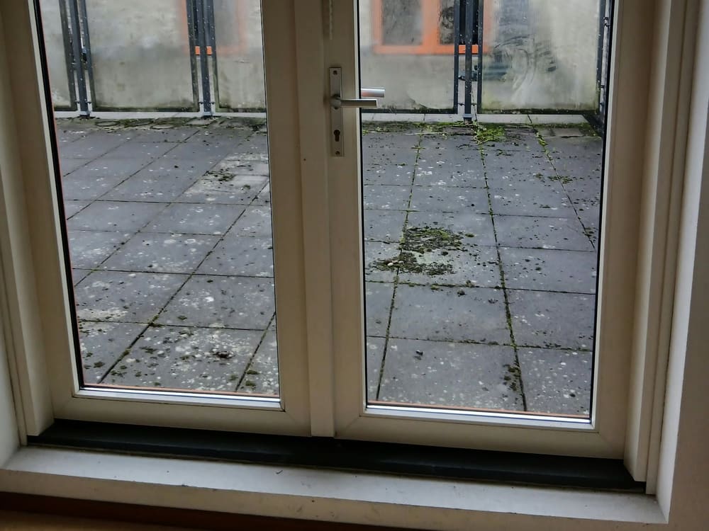Het bijbehorende dakterras bij de woning in Almere Buiten